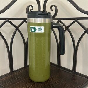 Starbucks x Stanley Limited Edition Military Commitment Tumbler, 20 0z.NWT. Rare